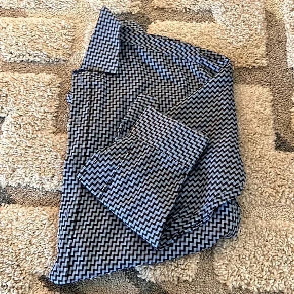 Armani,(L)Gorgeous Shirt,Excellent Condition, Turquoise & Brown,Brilliant,41